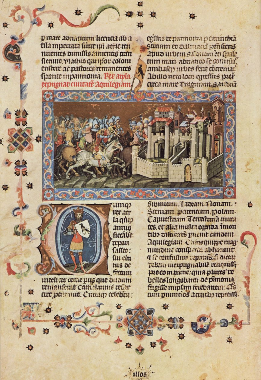 Crónica Iluminada; Chronicon Pictum; Képes Krónika 14 de Márk Kálti