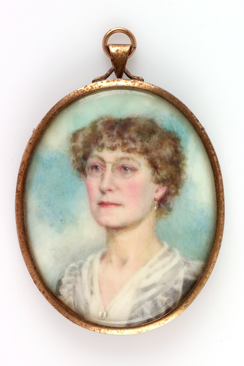 Retrato de la señorita Ada de Cardonnel-Lawson de Muriel Linton