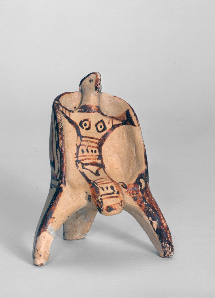 Ídolo Entronizado de Mycenaean