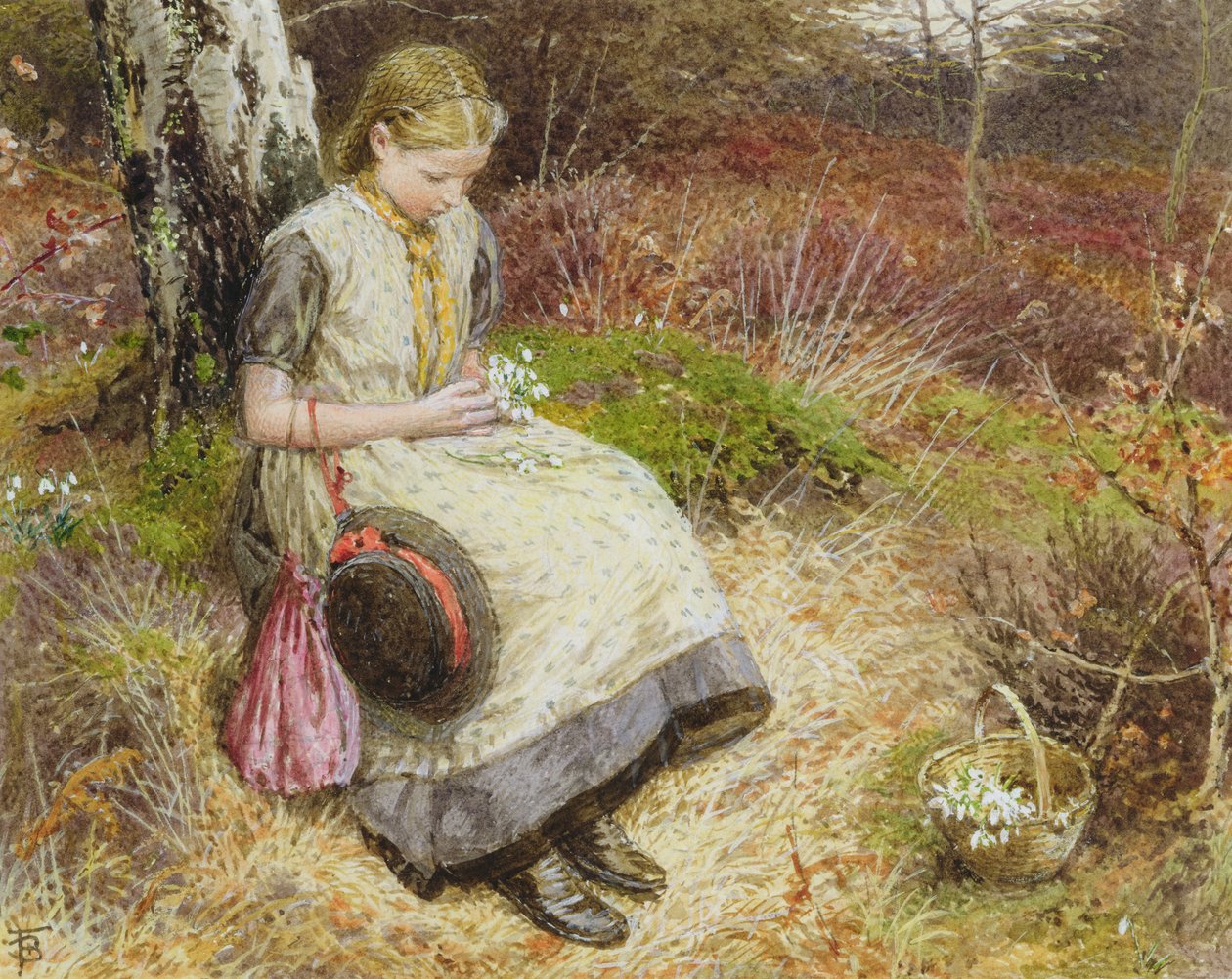Campanillas de invierno de Myles Birket Foster