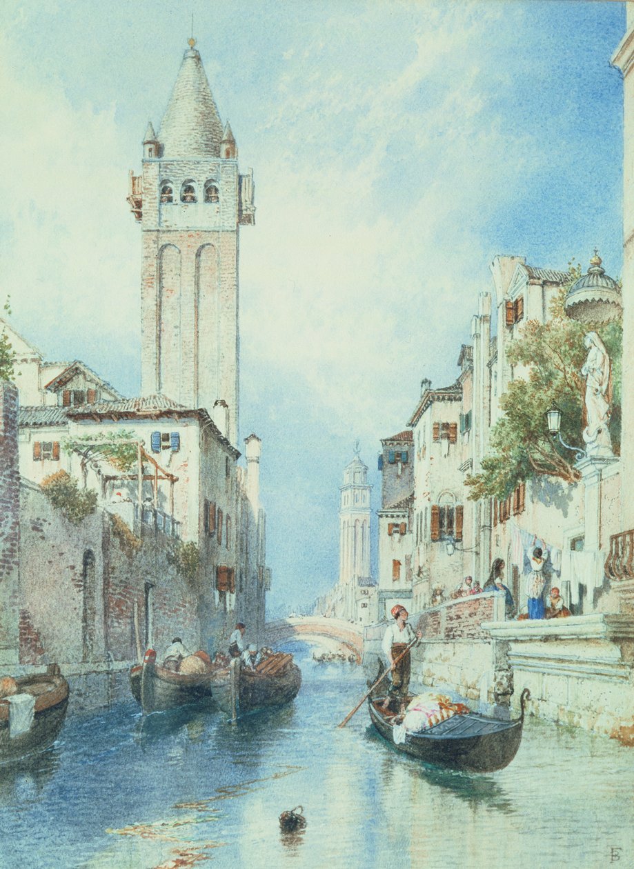 Venecia de Myles Birket Foster