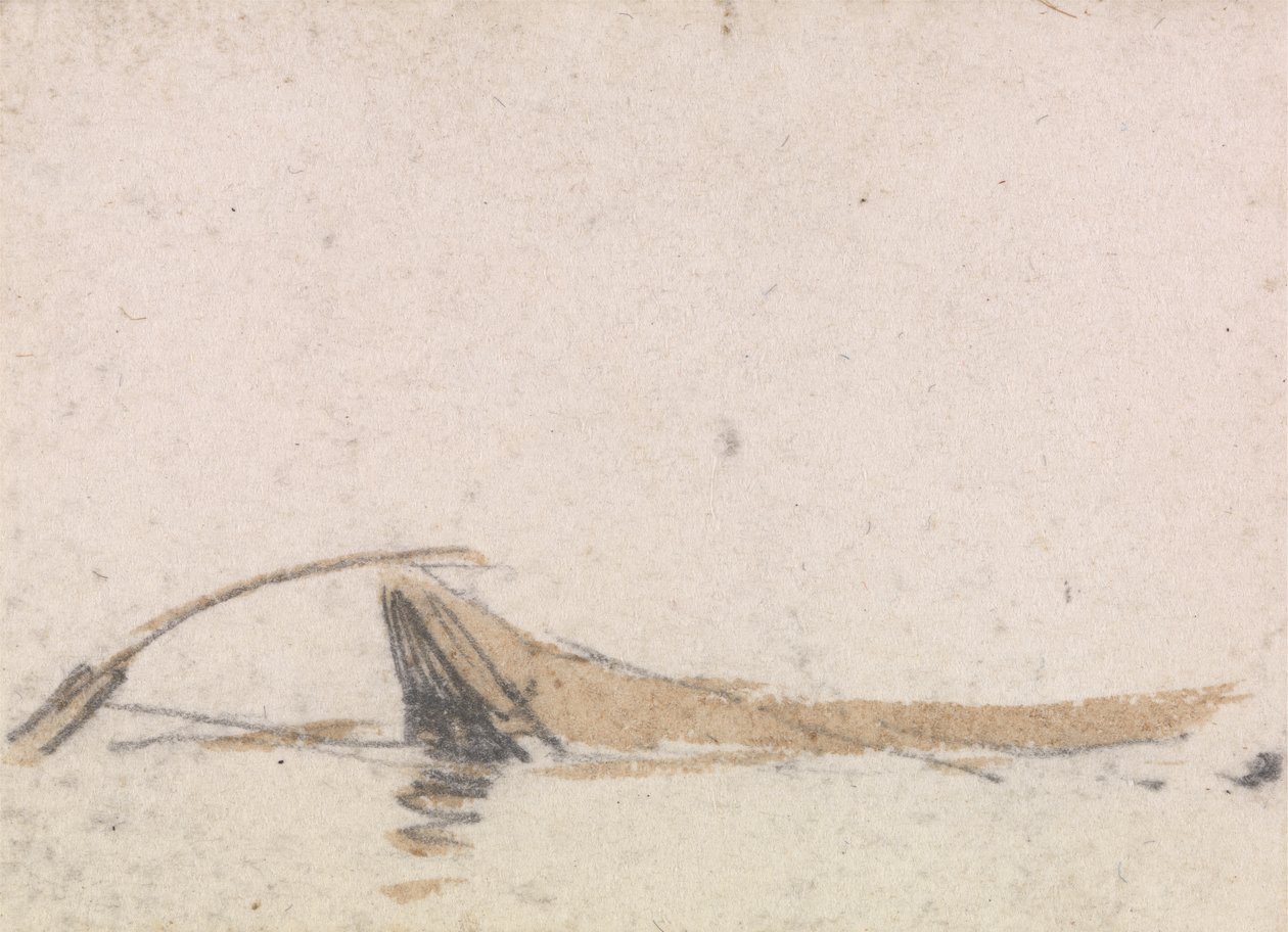 Uno de un grupo de tres estudios sobre el Logo veneciano de Myles Birket Foster