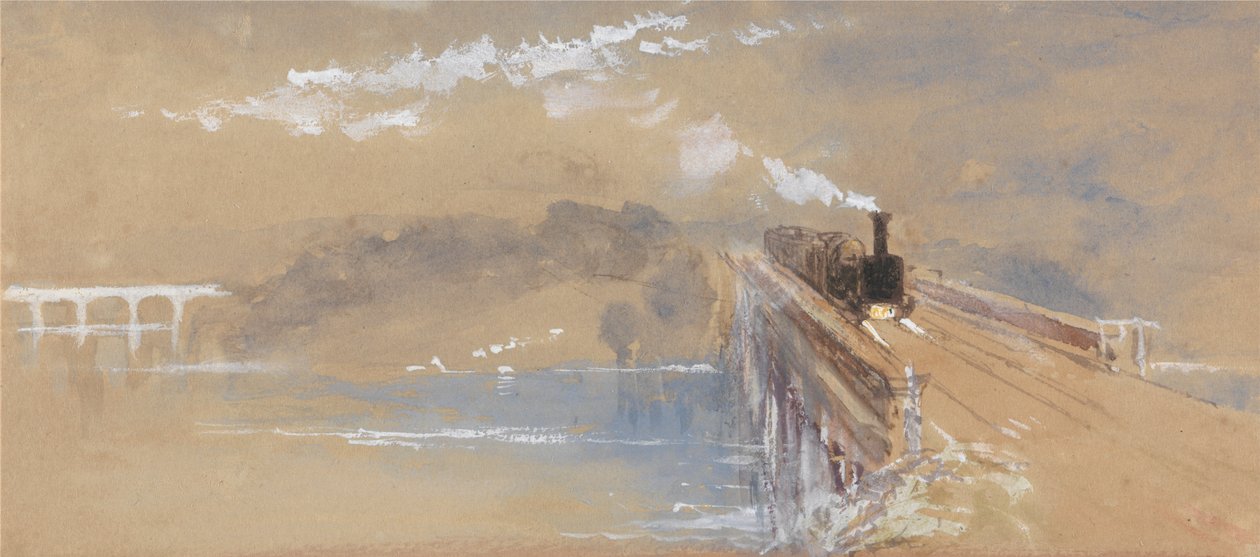 Lluvia, vapor y velocidad de Myles Birket Foster