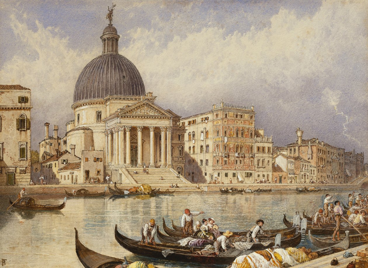 La Iglesia de San Simone y San Guida de Myles Birket Foster