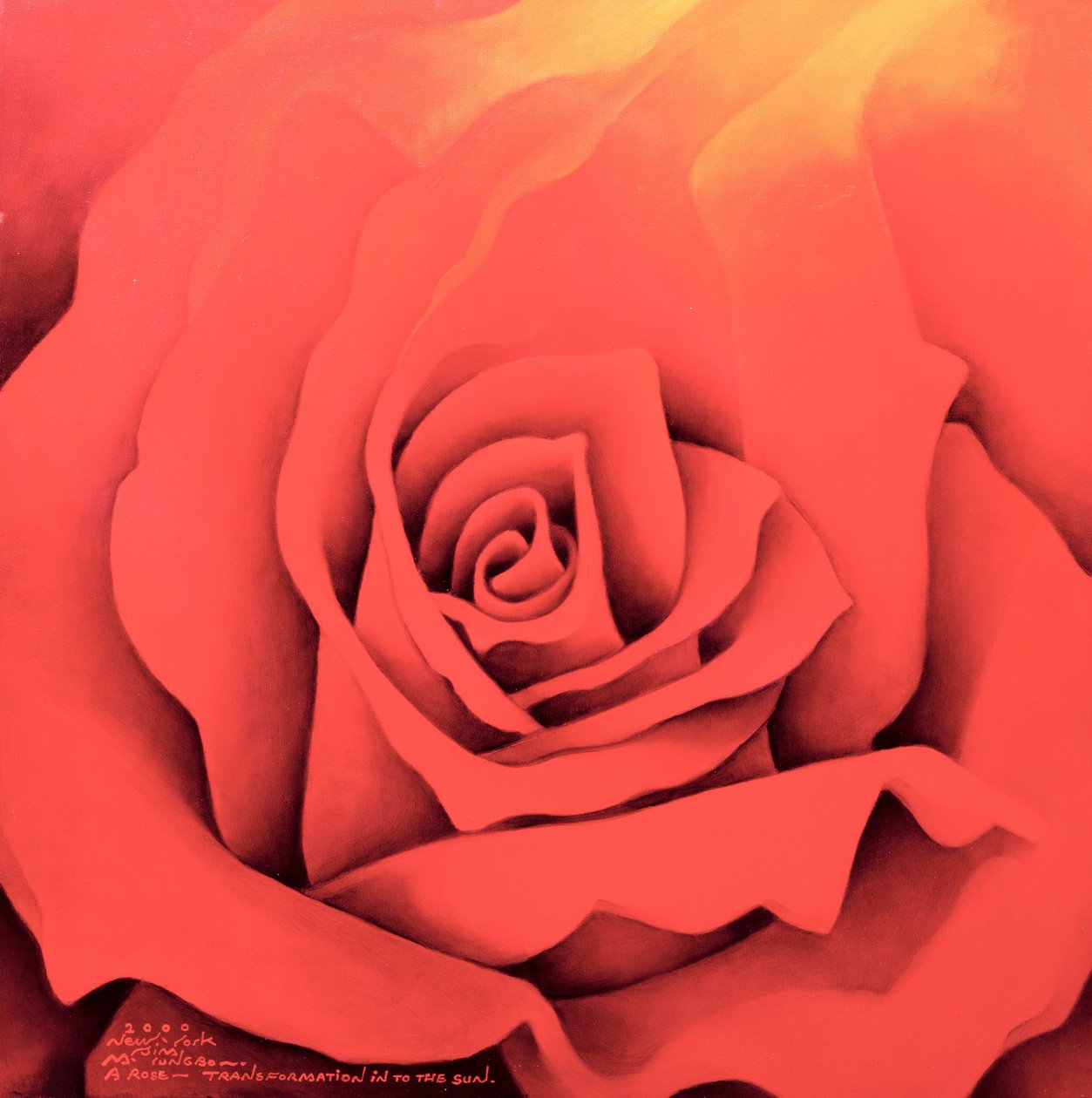 La Rosa en el Festival de la Luz, 2000 de Myung Bo Sim