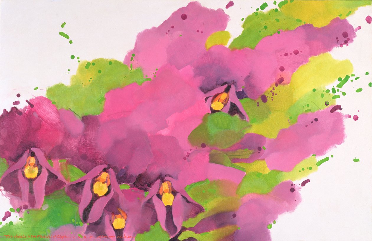 Violetas, 1995 de Myung Bo Sim