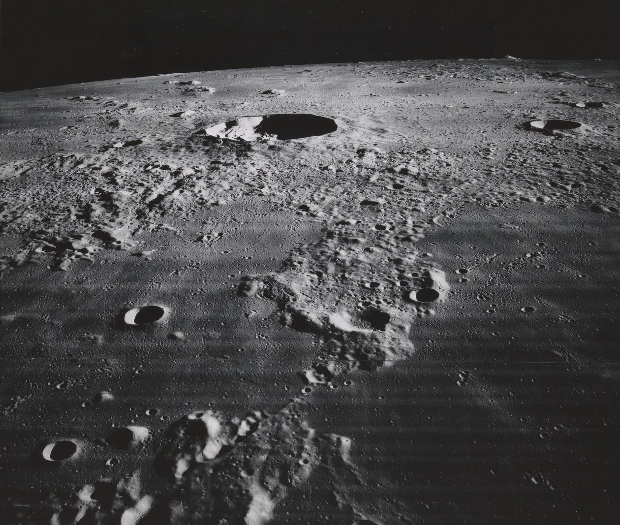 Cráter Kepler y alrededores, 1967 de NASA Images