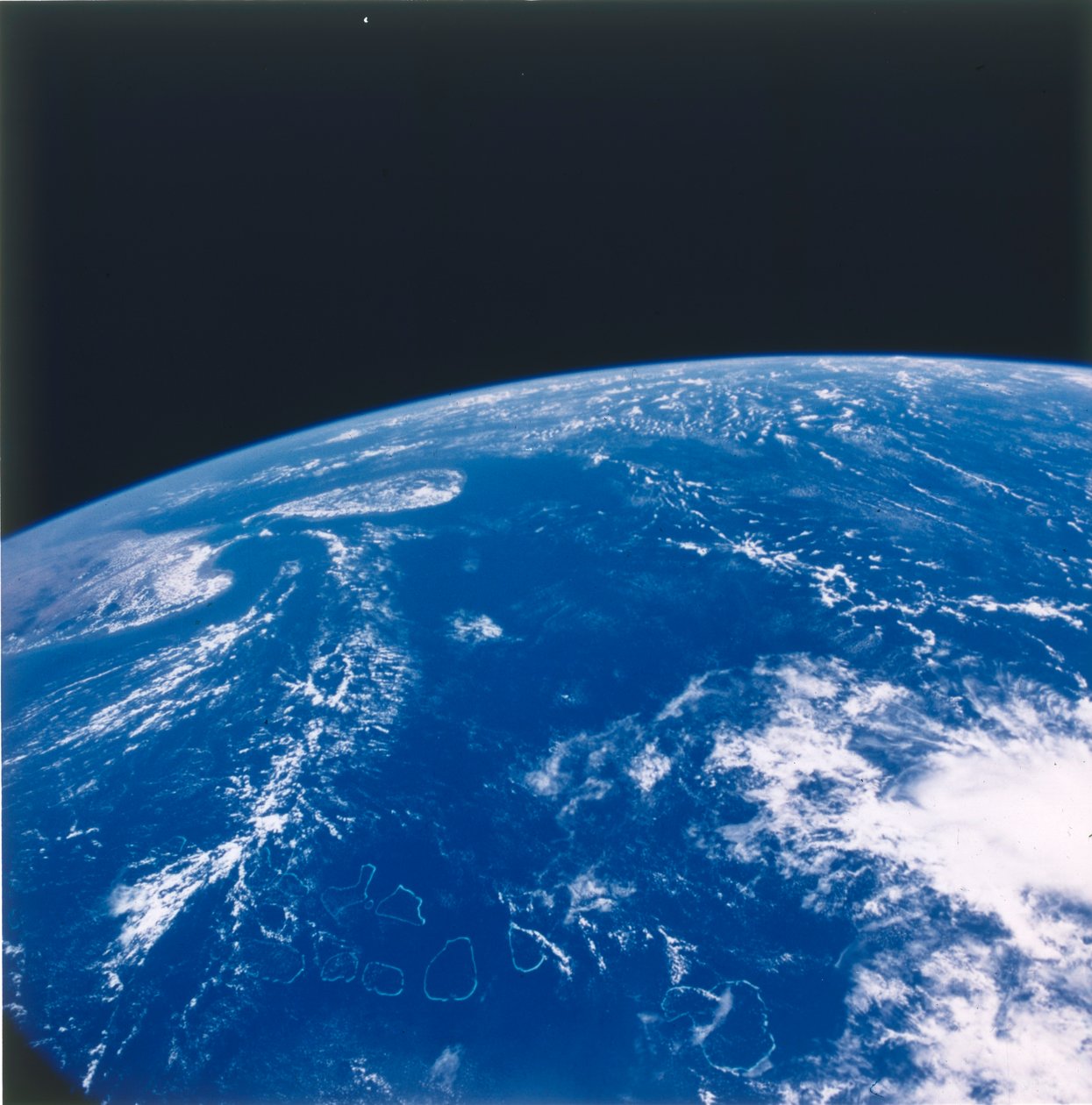 La Tierra desde el espacio - el Océano Índico, c. 1980s de NASA Images