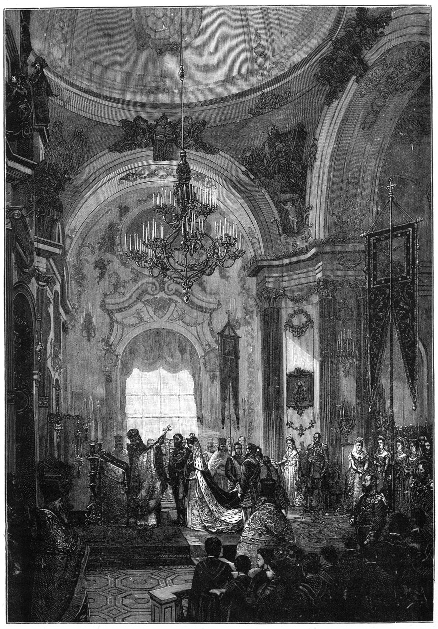 Matrimonio del Duque y la Duquesa de Edimburgo, 23 de enero de 1874, 1900 de N. Chevalier