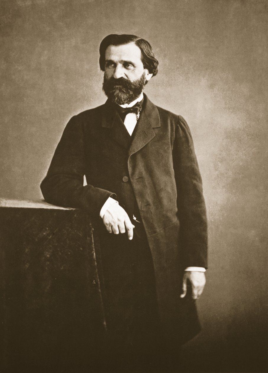 Guiseppe Verdi, 1860 de Nadar
