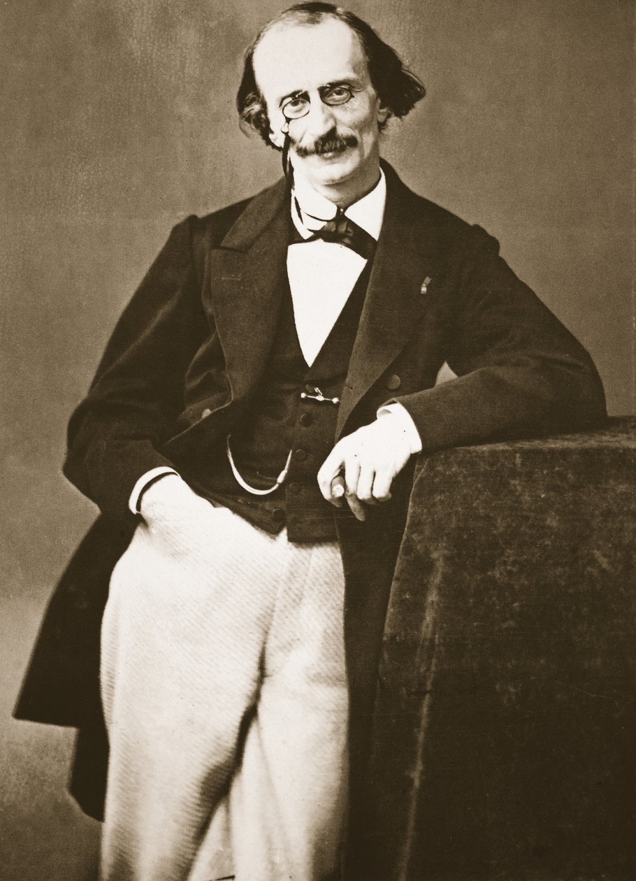 Jacques Offenbach, 1865 de Nadar