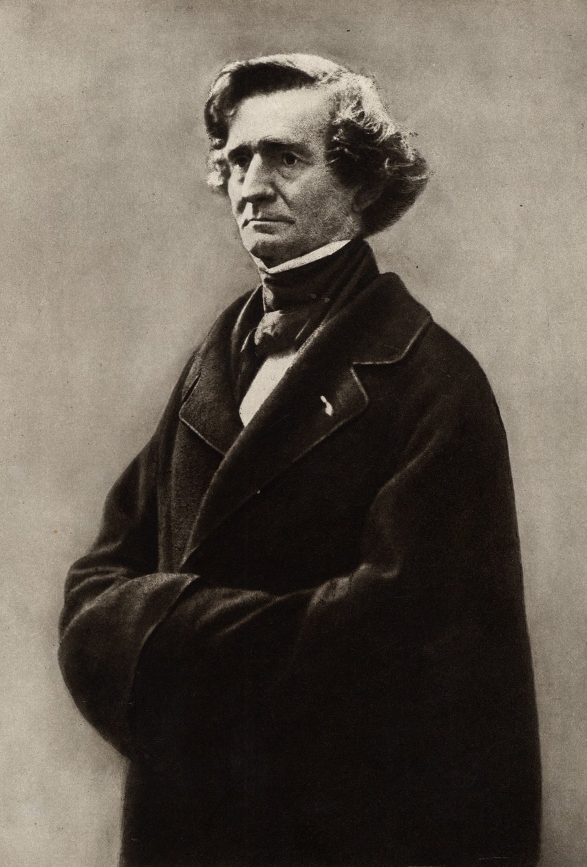(Louis) Hector Berlioz (1803-1865) de Nadar
