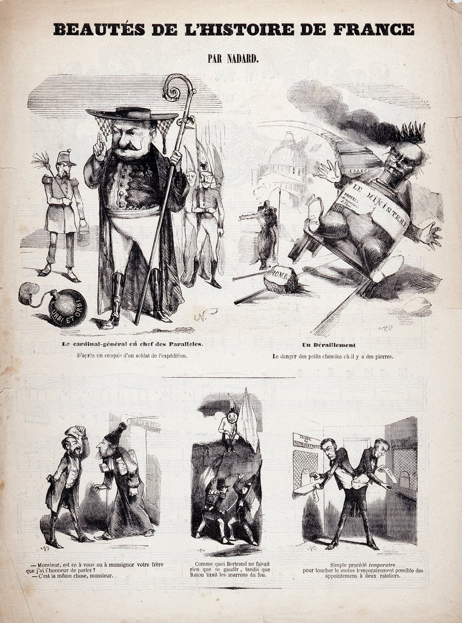 Bellezas de la historia de Francia de Nadar