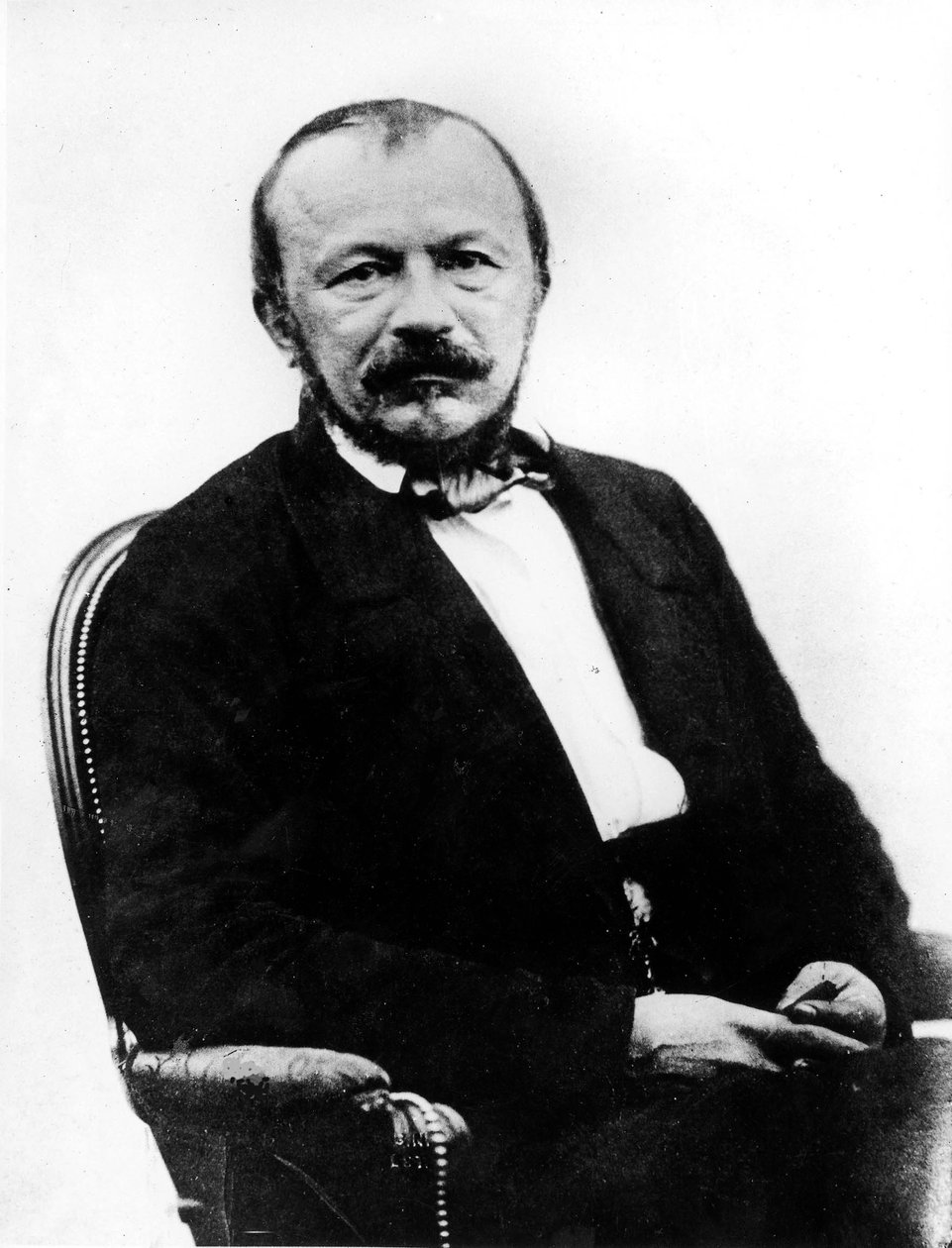 Gérard de Nerval (1808-1855) novelista francés, foto tomada del Álbum Disderi (n.16 página 9) de Nadar