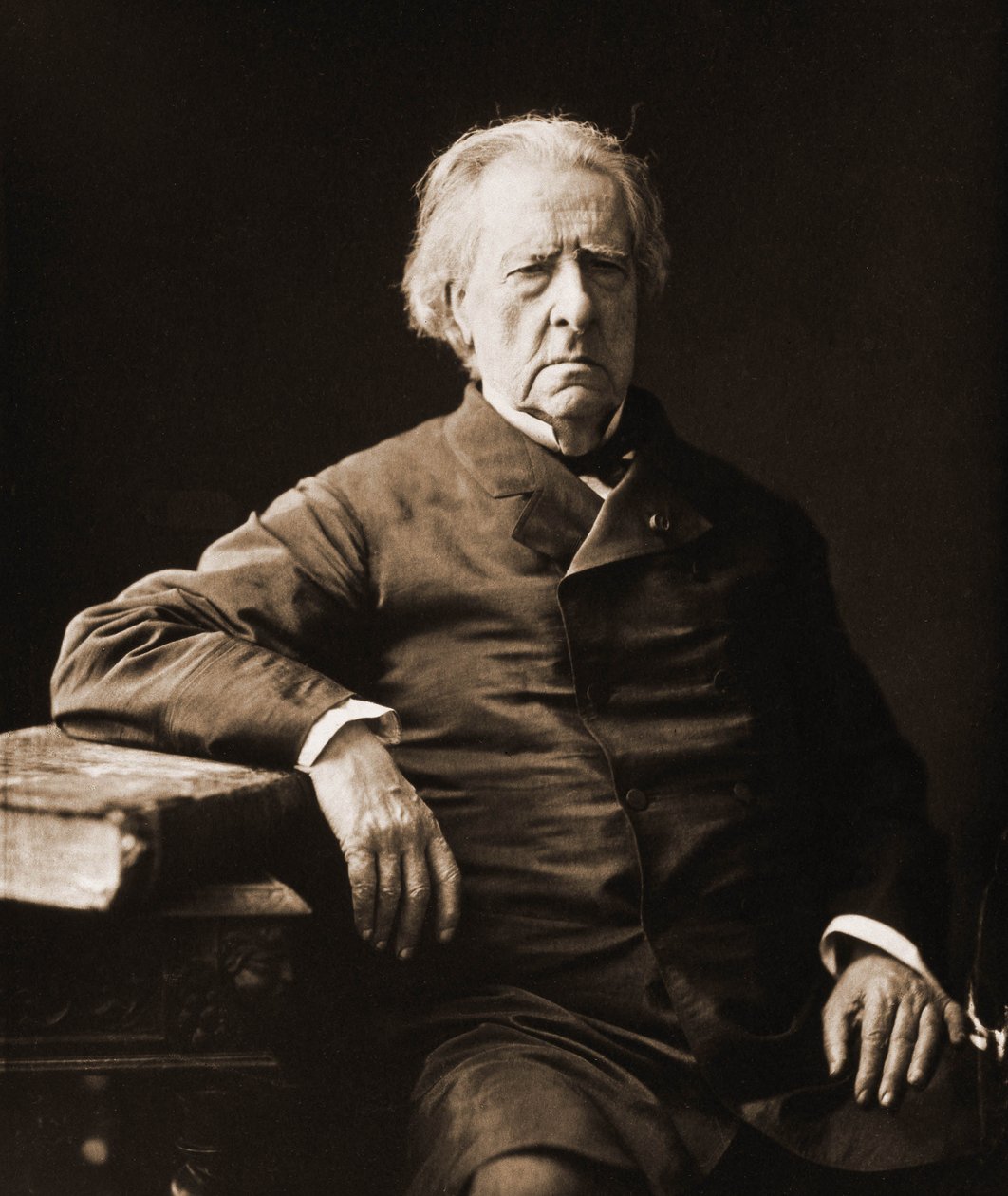 Retrato de Baron Taylor, filántropo 1789-1879 de Nadar