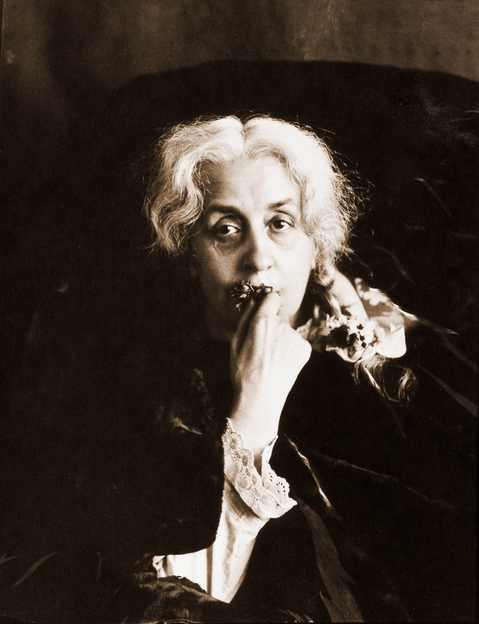 Retrato de Ernestine Nadar, nacida Lefevre 1836-1909 de Nadar