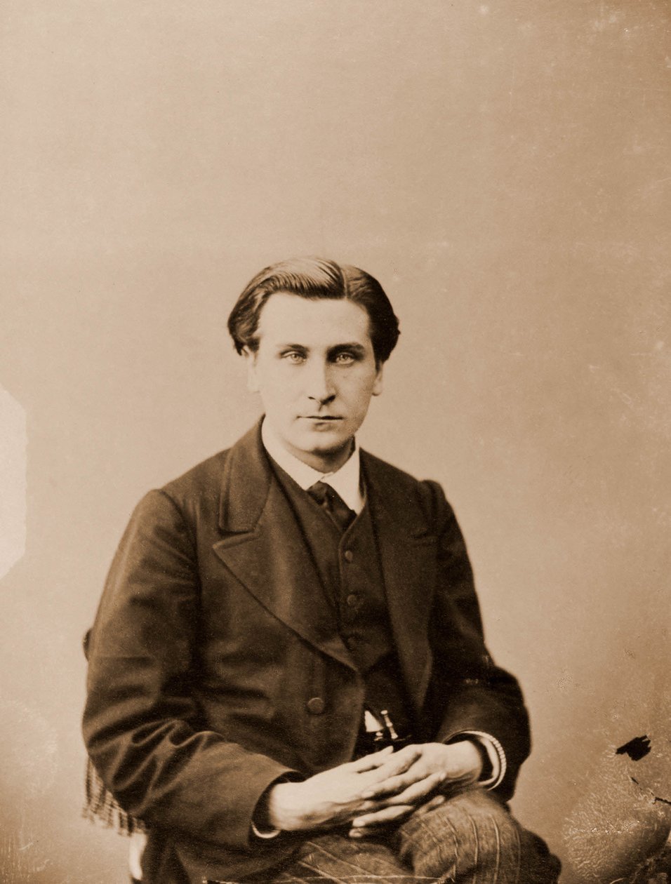 Retrato de Francois Coppee, poeta 1842-1908 de Nadar