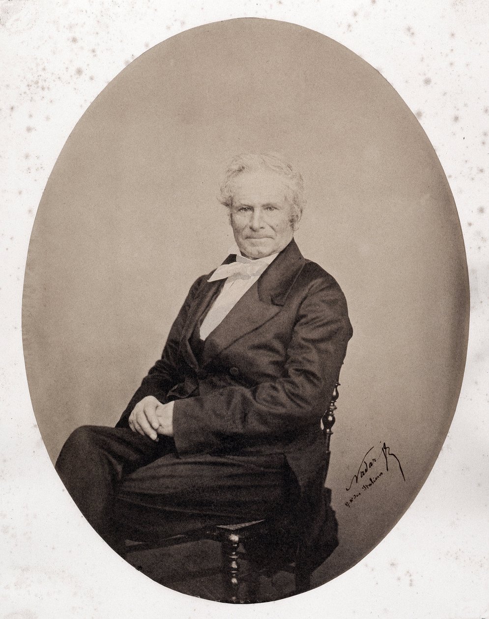 Retrato de Octave Lacroix (1827-1901), periodista y poeta francés de Nadar