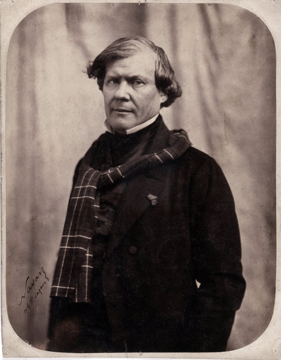 Retrato de Paul Lacroix, conocido como P.L. Jacob bibliófilo (1806-1884) de Nadar