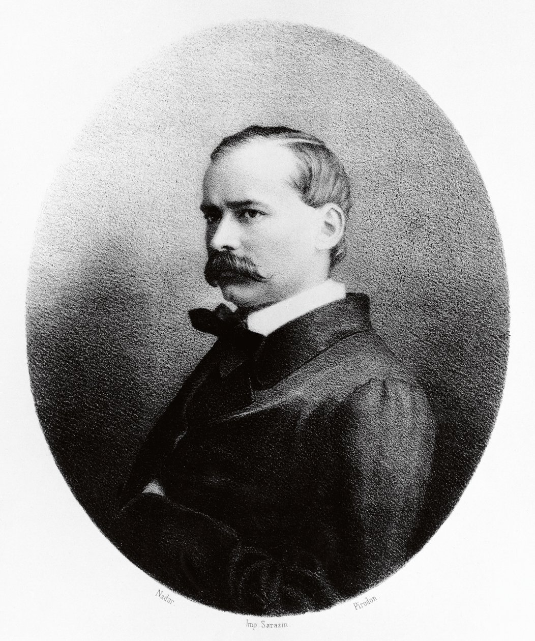 Retrato de Théodore Barrière (París) de Nadar