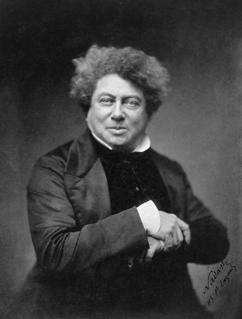 Alejandro Dumas padre (1802-1870) de Nadar
