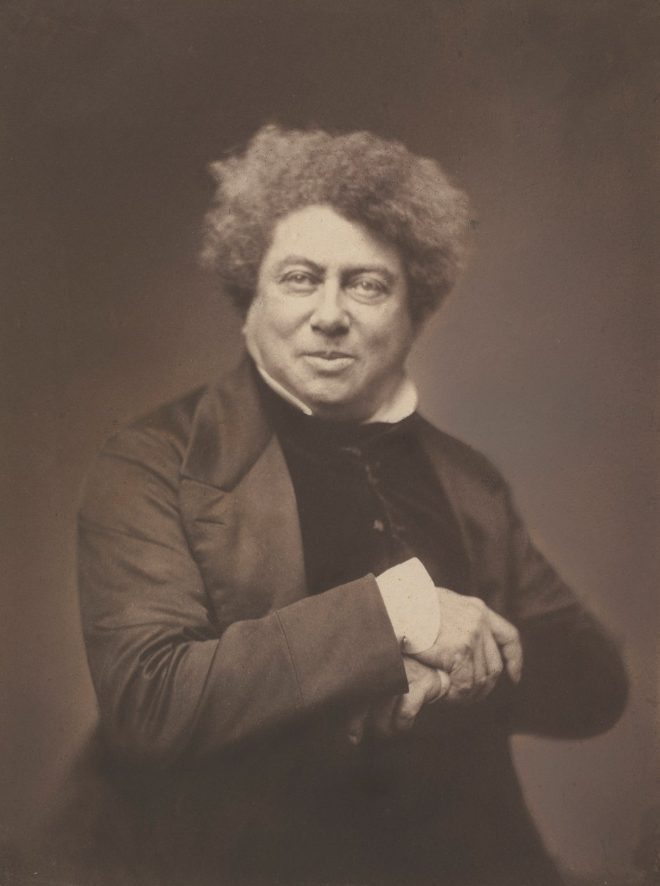 Alexandre Dumas padre 1802-1870, 1855 de Nadar