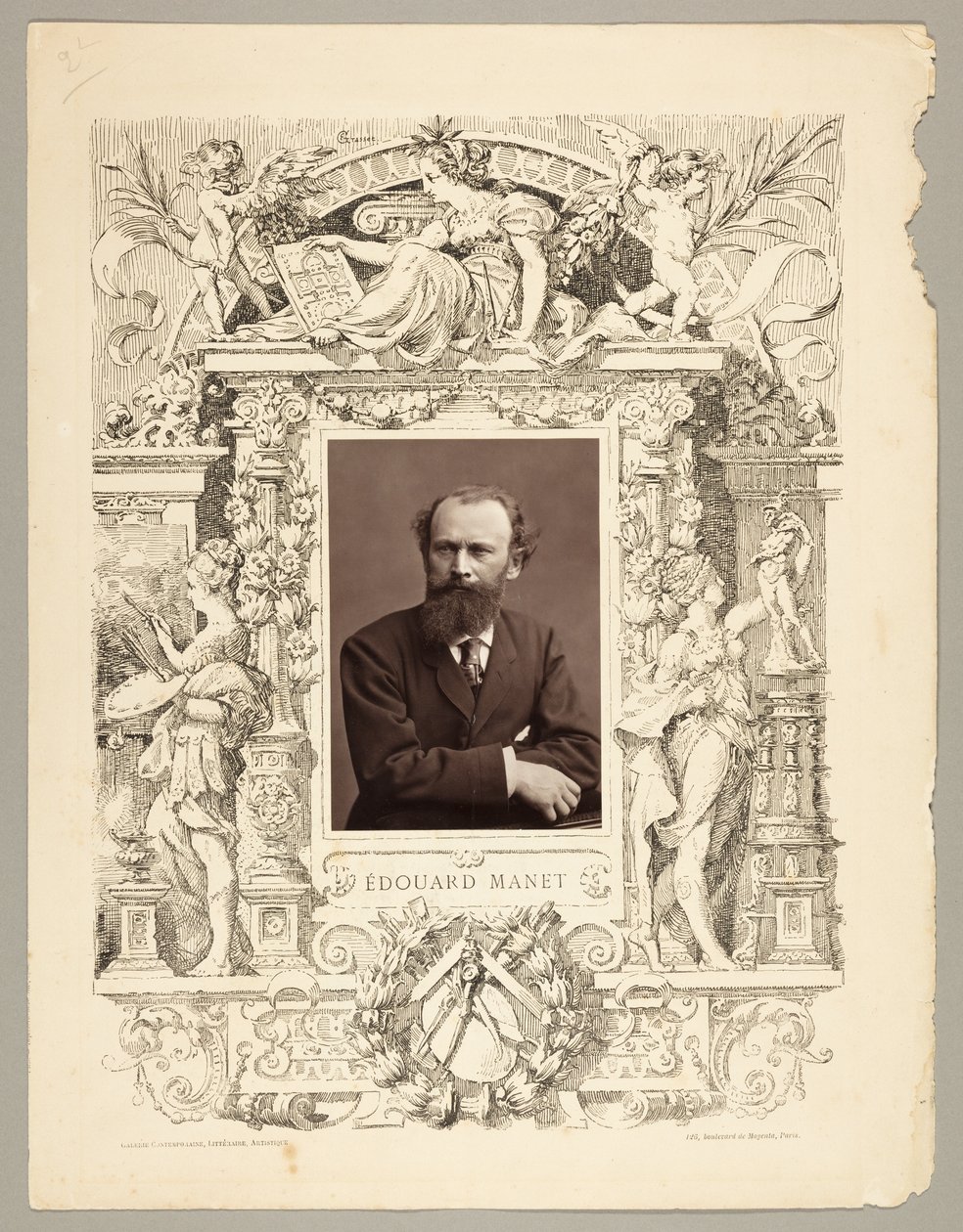 Édouard Manet (pintor francés, 1832-1883) de Nadar