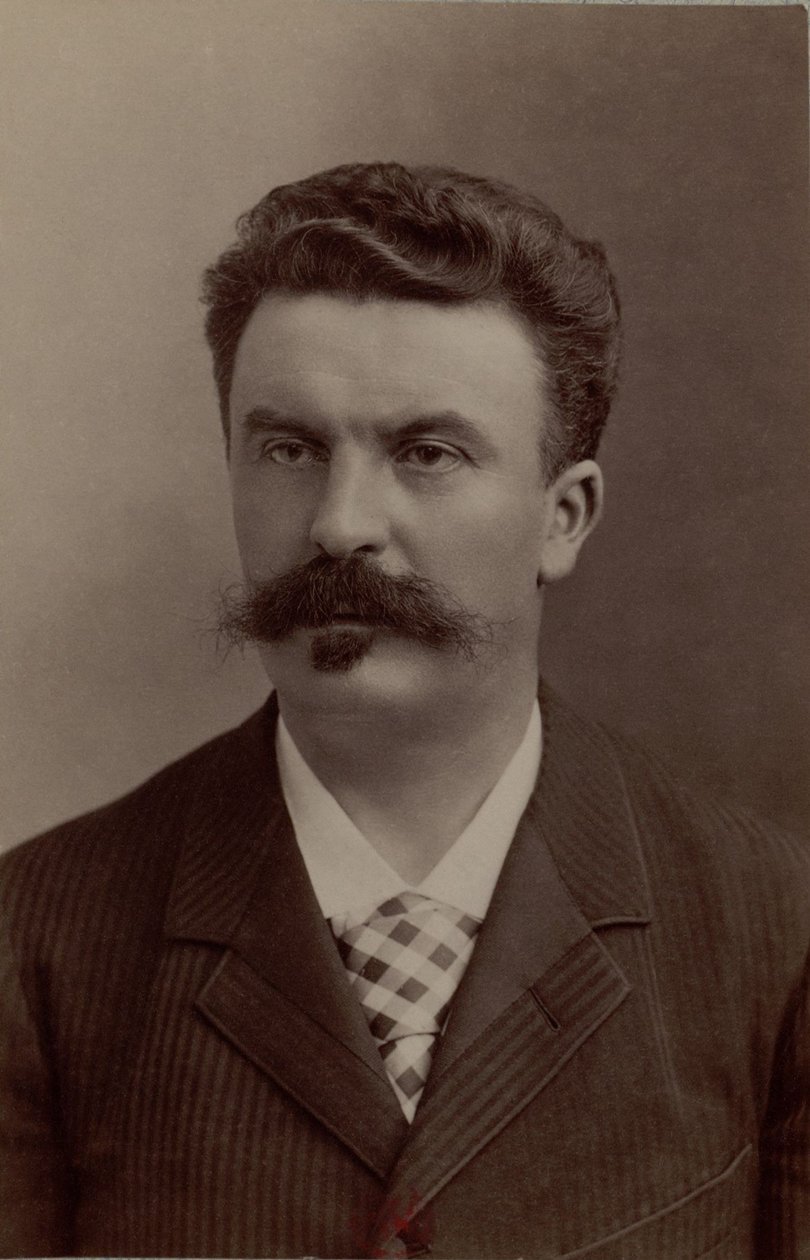 Guy de Maupassant - fotografía de Atelier Nadar de Nadar