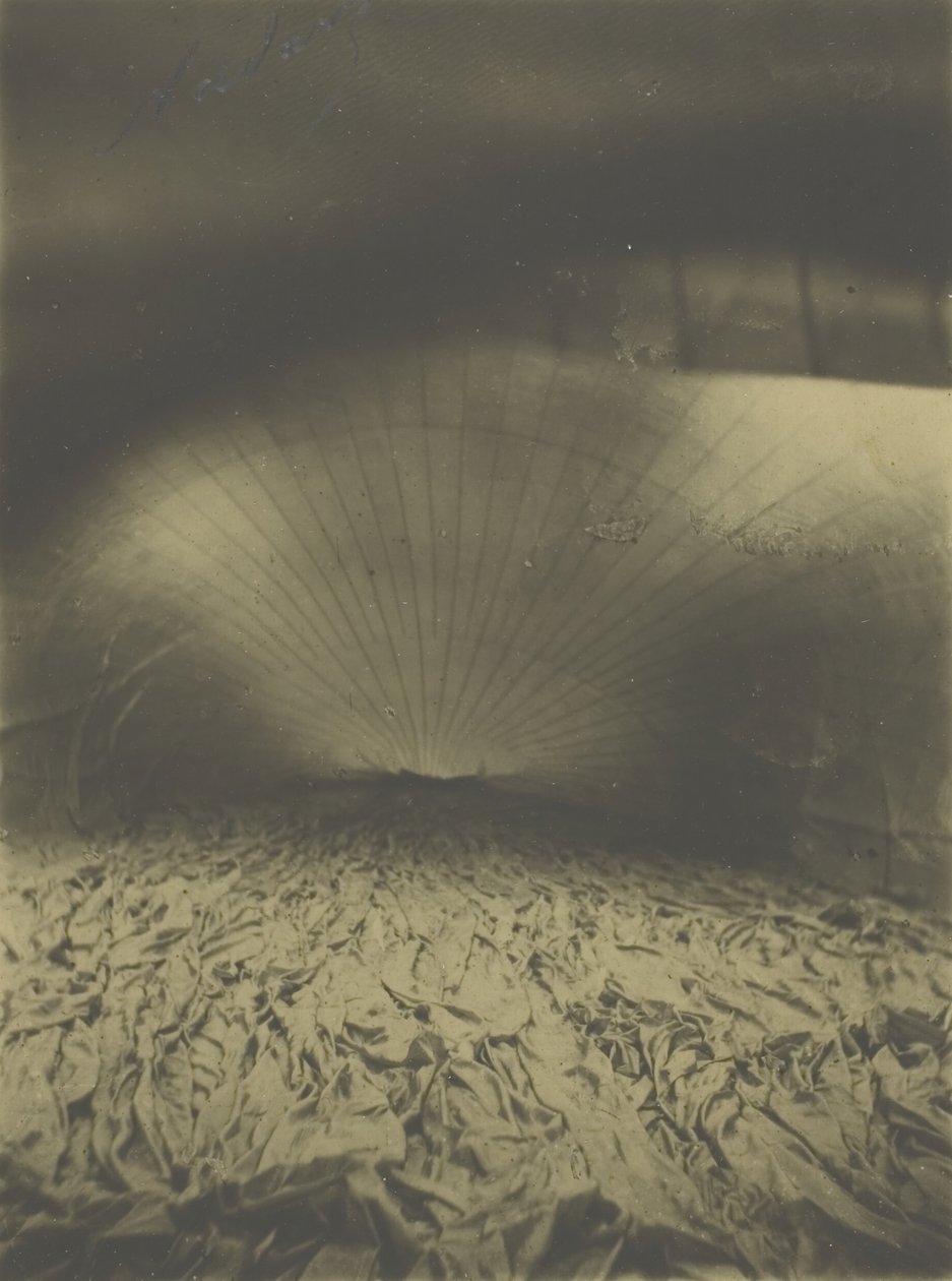 Interior de Le Géant inflando, 1863 de Nadar