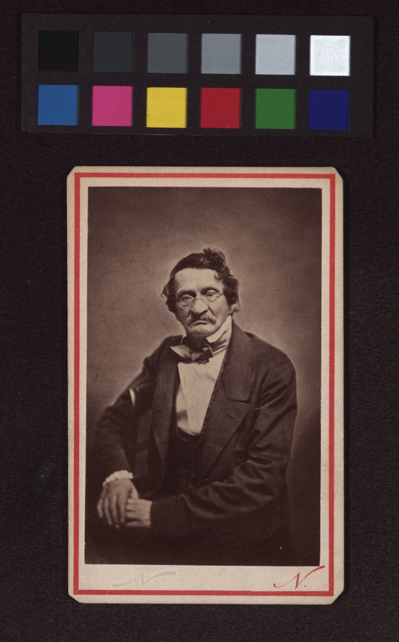 Moritz Gottlieb Saphir (1795-1858), escritor, periodista y satírico de Nadar