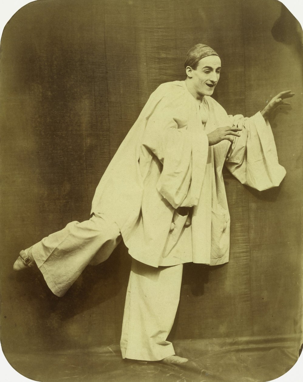 Pierrot corriendo, 1854-55 de Nadar