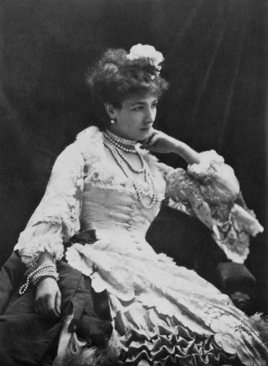 Sarah Bernhardt, actriz francesa, c1865 de Nadar