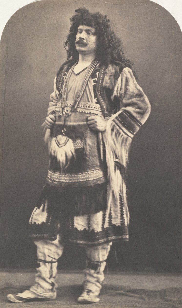 Autorretrato en disfraz, 1862-64 de Nadar