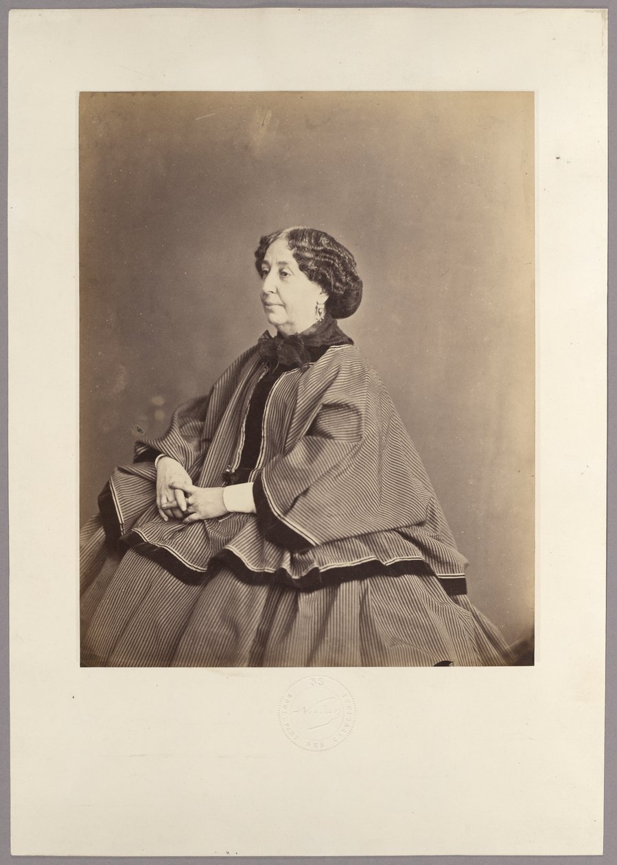 La escritora George Sand de Nadar