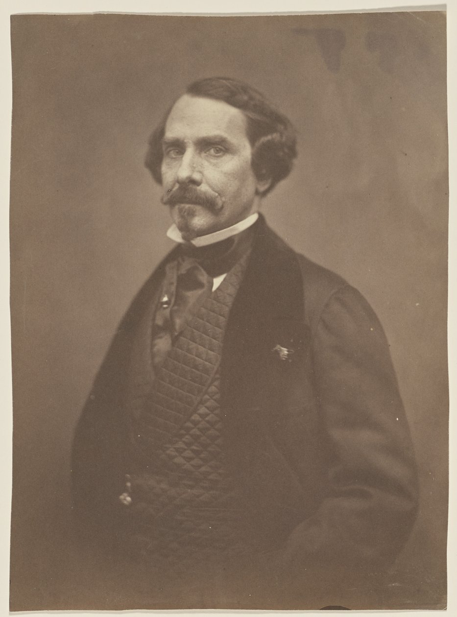 Jules Lecomte, periodista de Nadar [Gaspard Félix Tournachon]