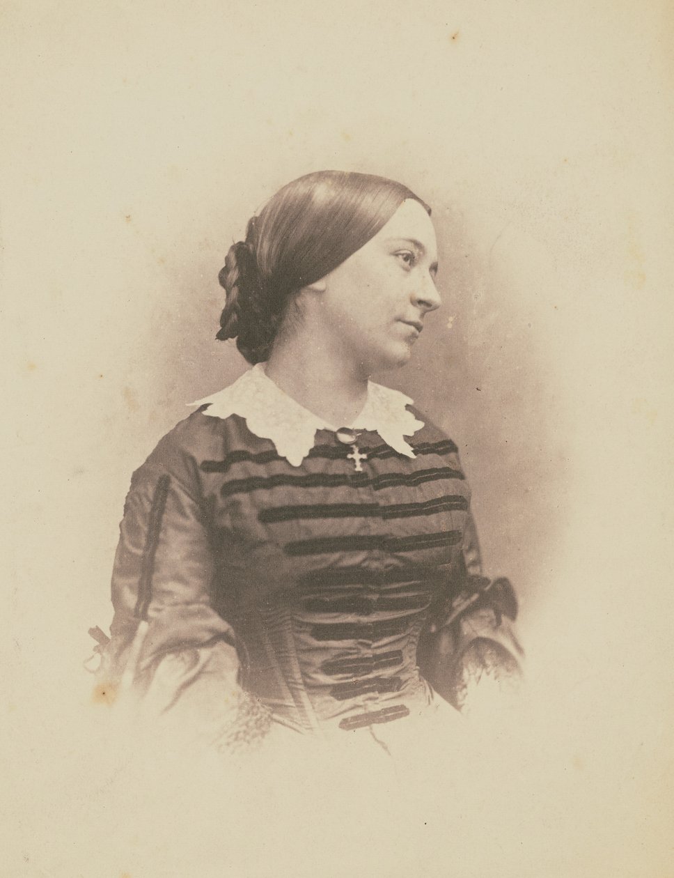 [Retrato de mujer desconocida] de Nadar [Gaspard Félix Tournachon]