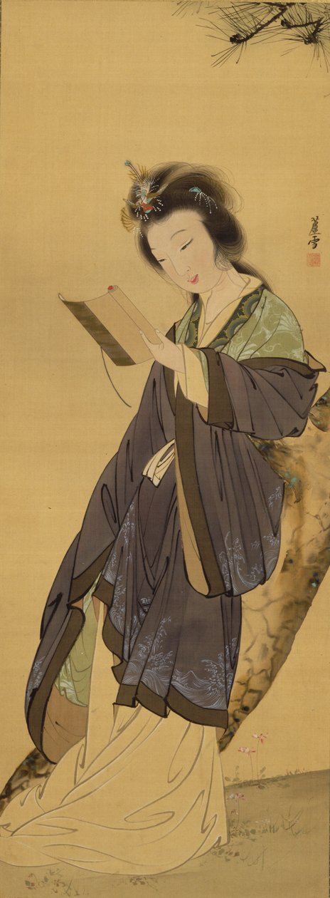 Belleza china de Nagasawa Rosetsu