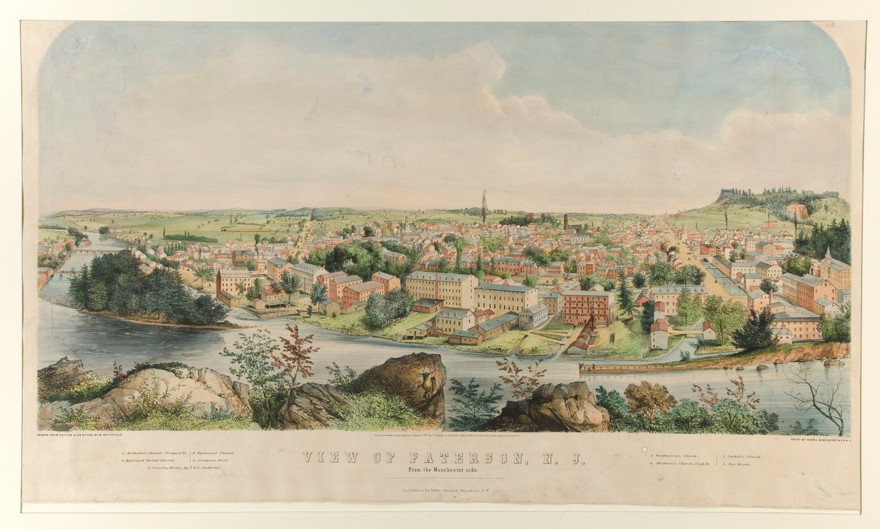 Vista de Paterson, N.J. de Nagel and Weingarten