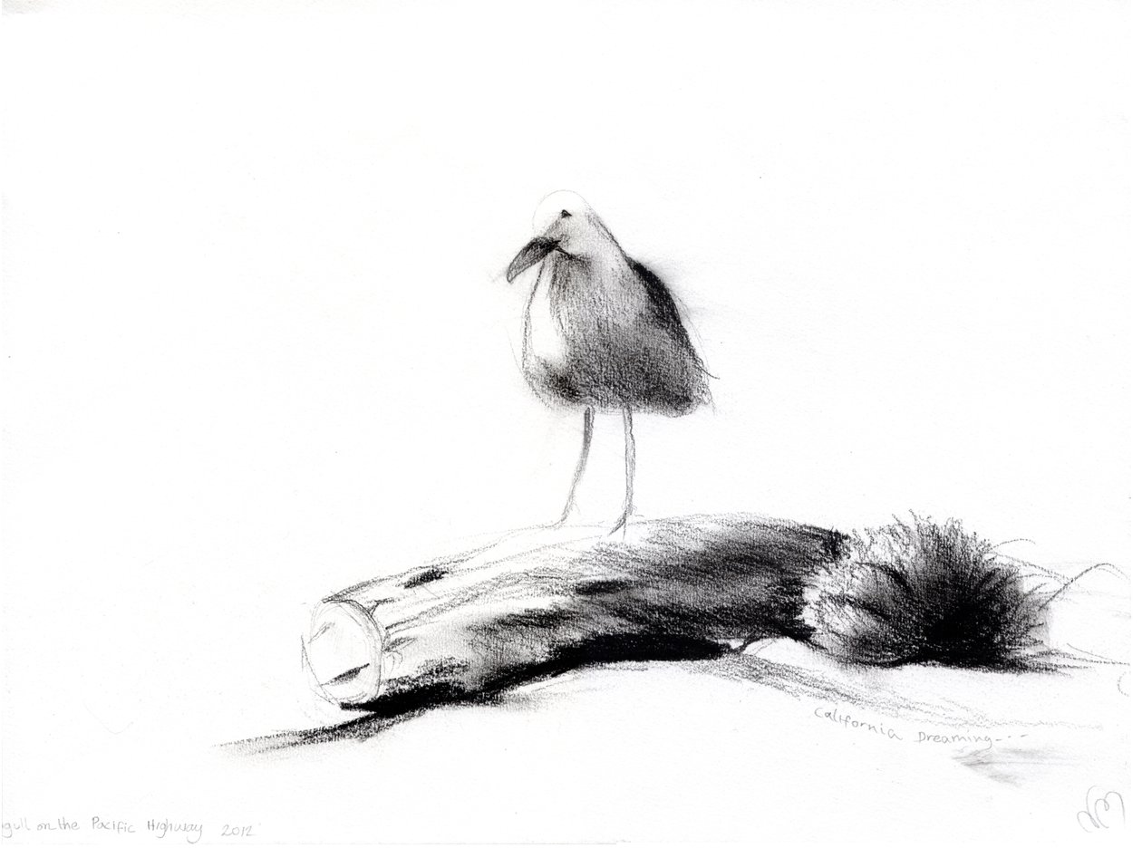 Gaviota de California, 2012 de Nancy Moniz Charalambous