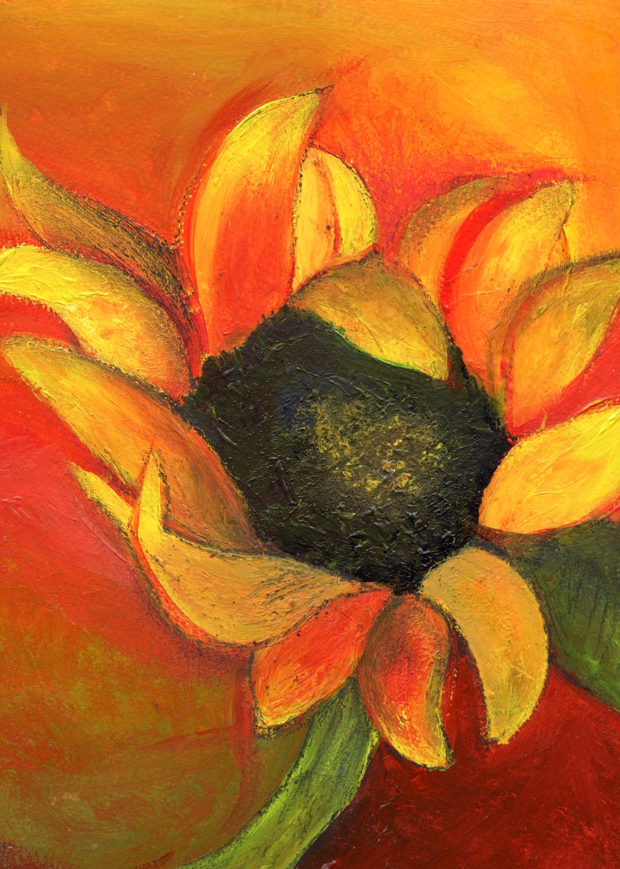 Girasol de Septiembre, 2011 de Nancy Moniz Charalambous
