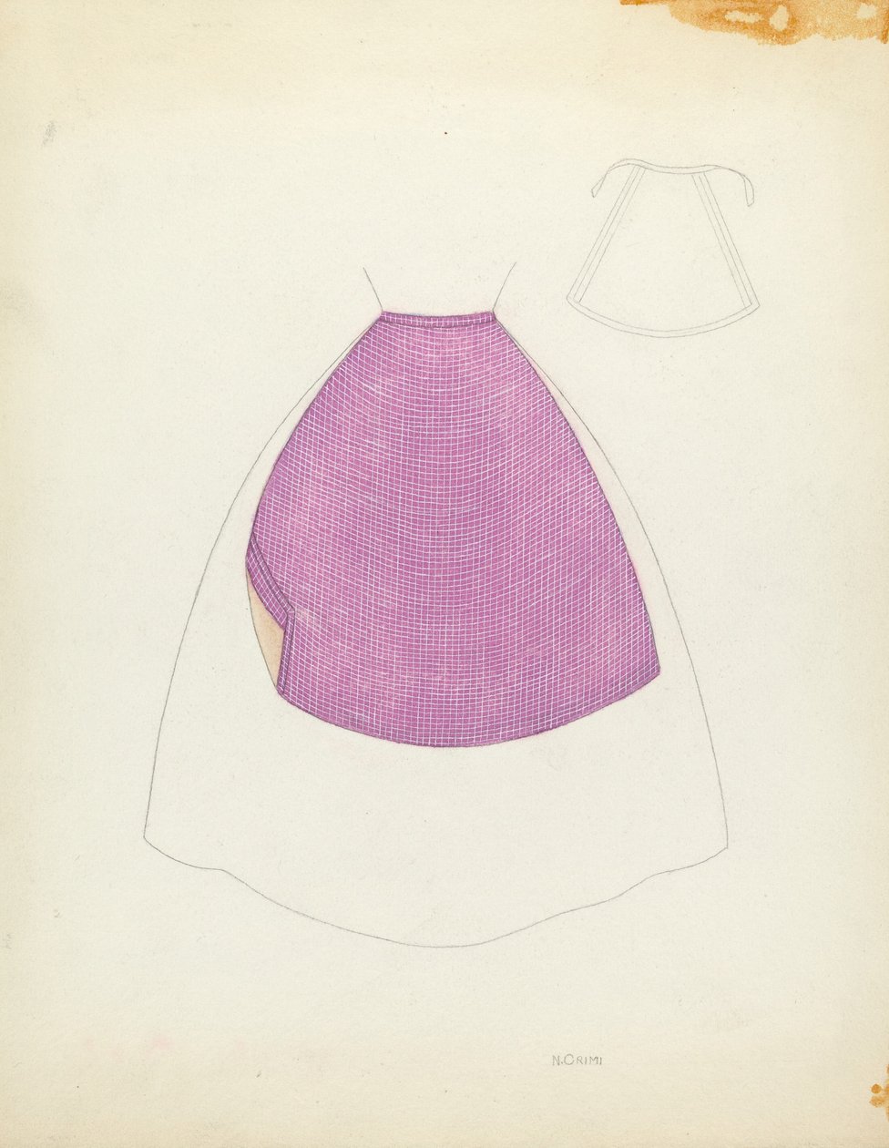 Delantal de Nancy Crimi