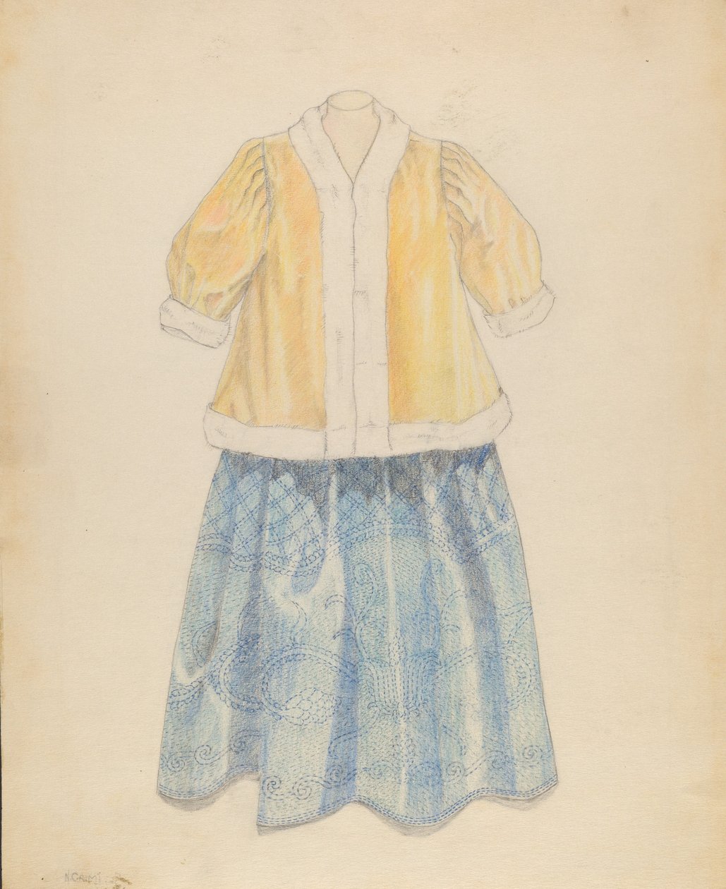 Vestido de Nancy Crimi