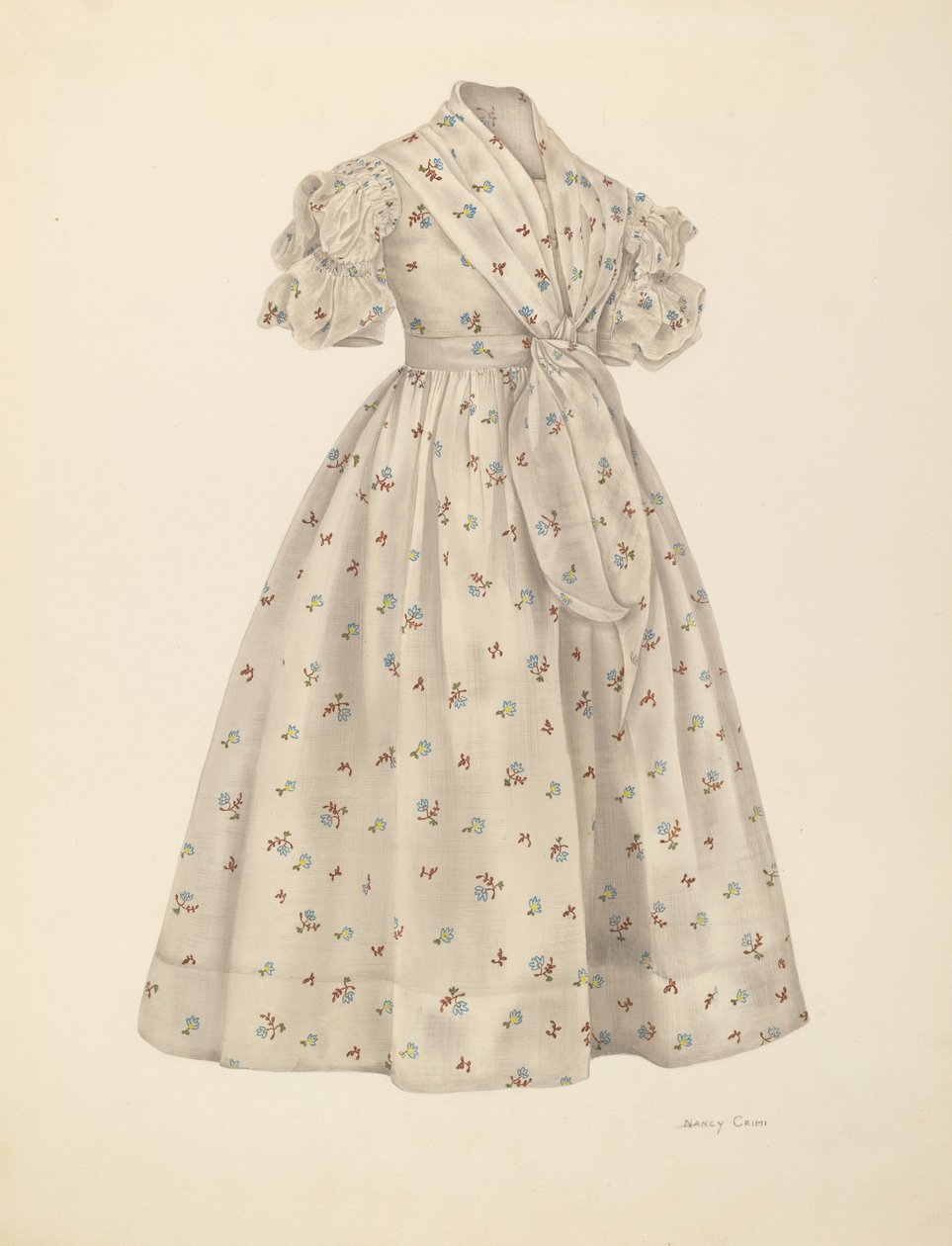 Vestido de niña de Nancy Crimi