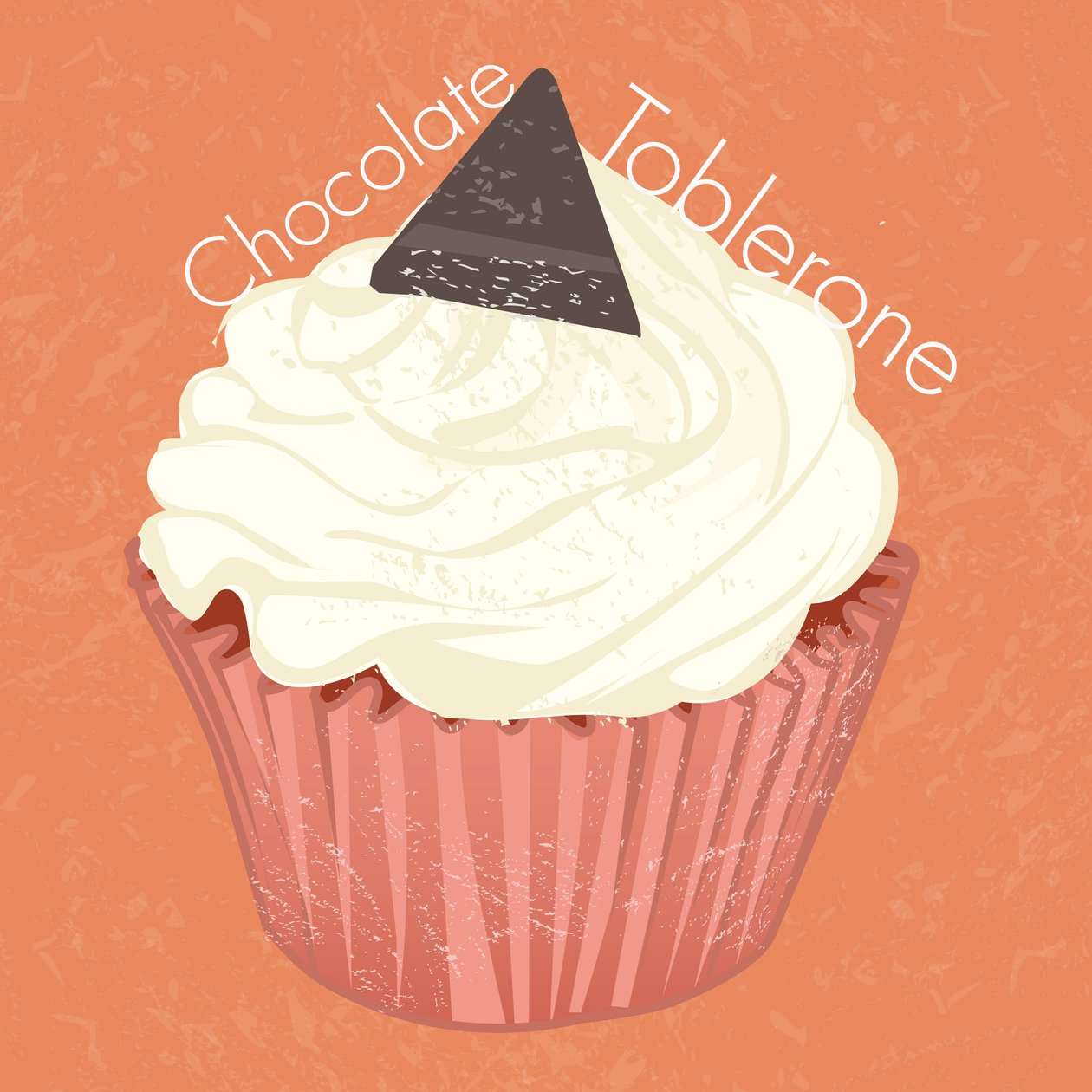 Cupcake de Toblerone de chocolate de Nancy Moniz Charalambous