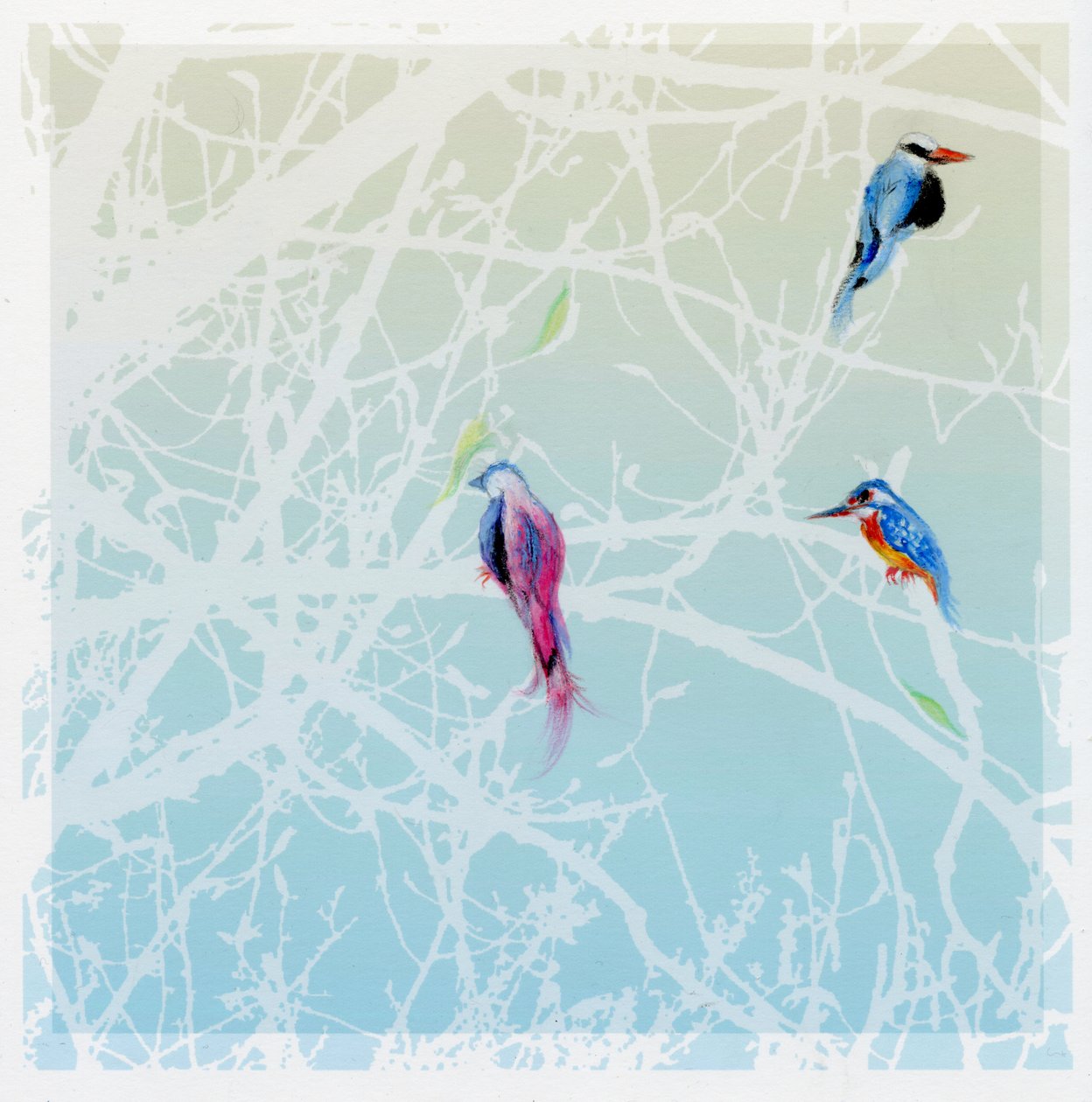 Tres pajaritos, 2016 de Nancy Moniz Charalambous