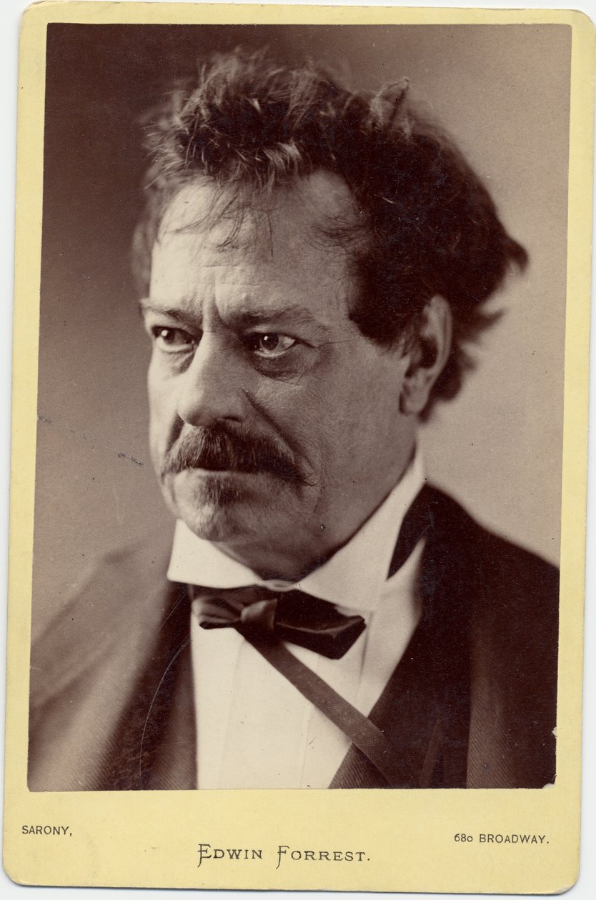 Edwin Forrest (1806-72), Actor Americano de Napoleon Sarony