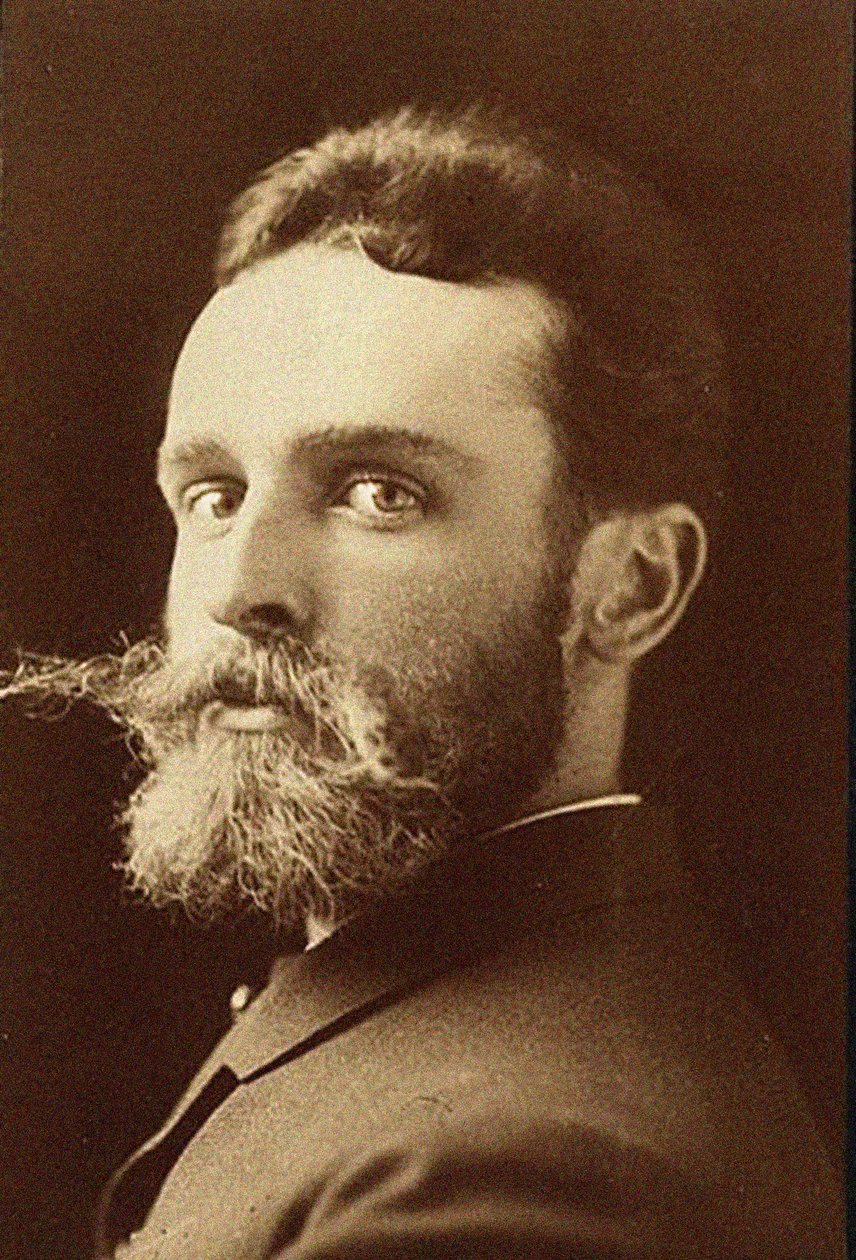 Retrato de John White Alexander, c.1882 de Napoleon Sarony