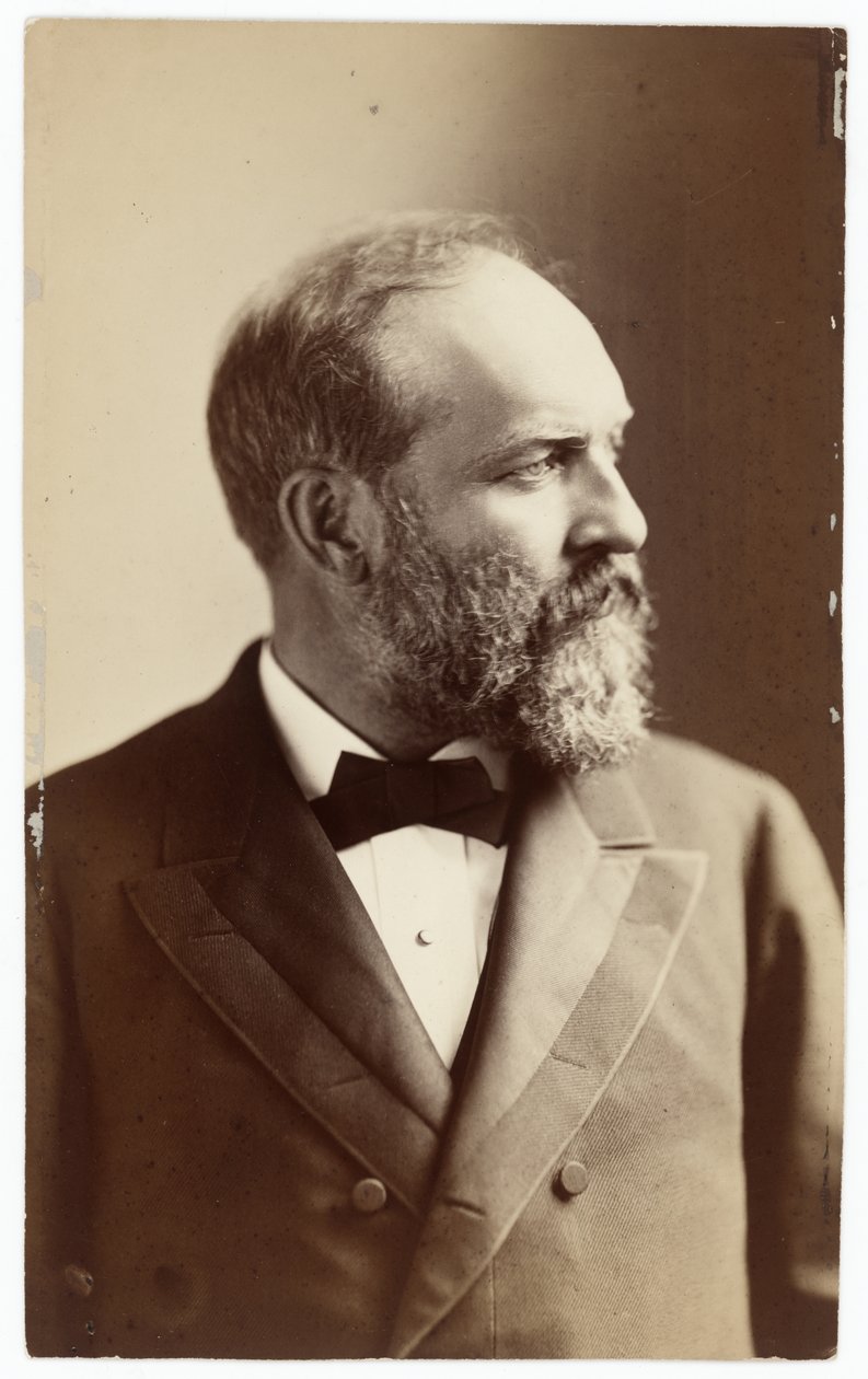 James Garfield de Napoleon Sarony
