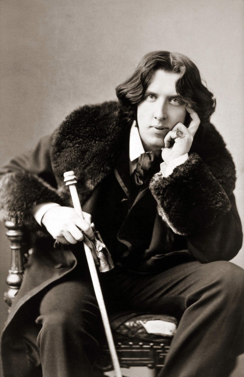 Retrato de Oscar Wilde por Napoleon Sarony (1821 - 1896), circa 1882 de Napoleon Sarony