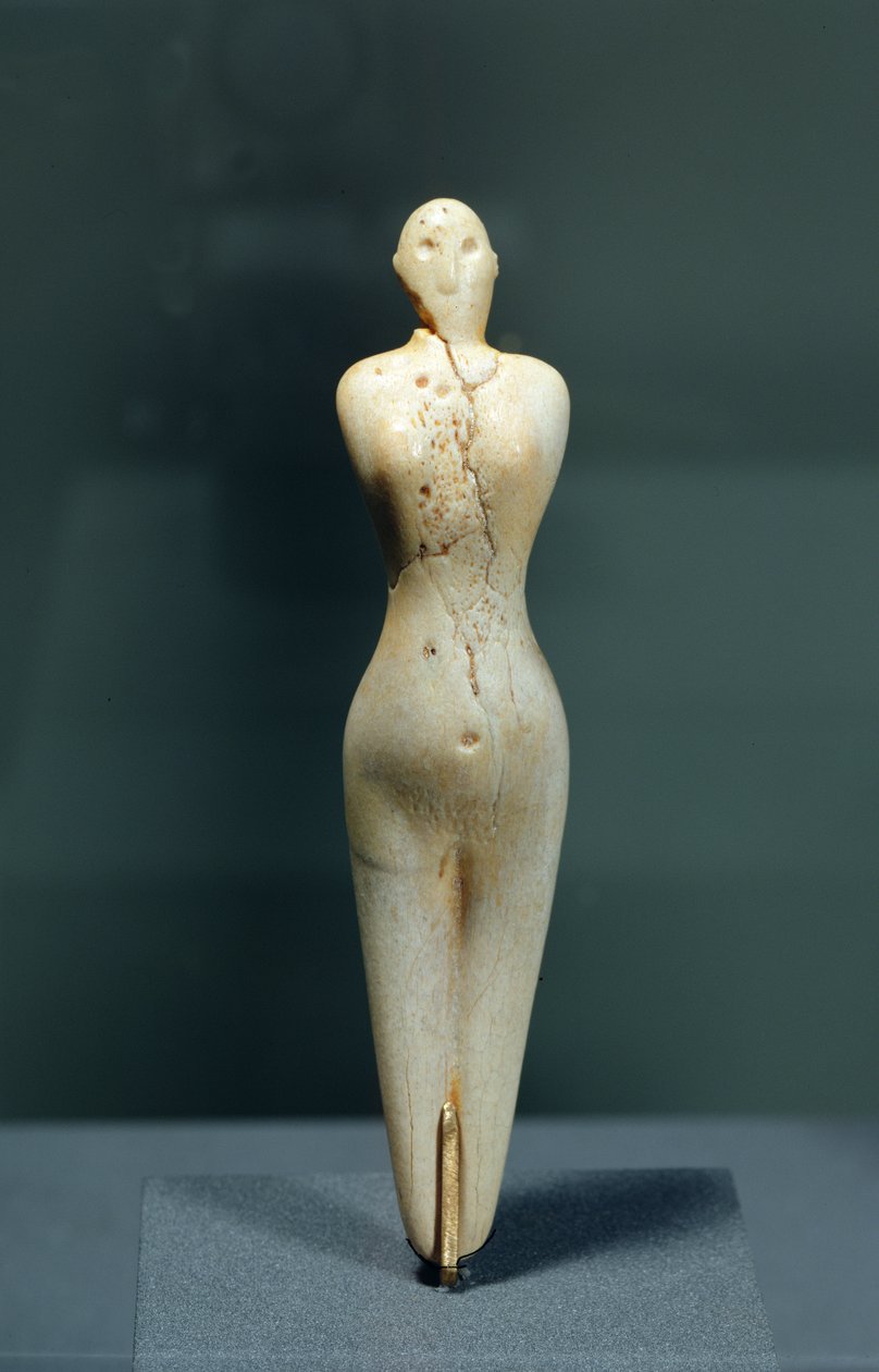 Figurilla femenina de Naqada I Period Egyptian